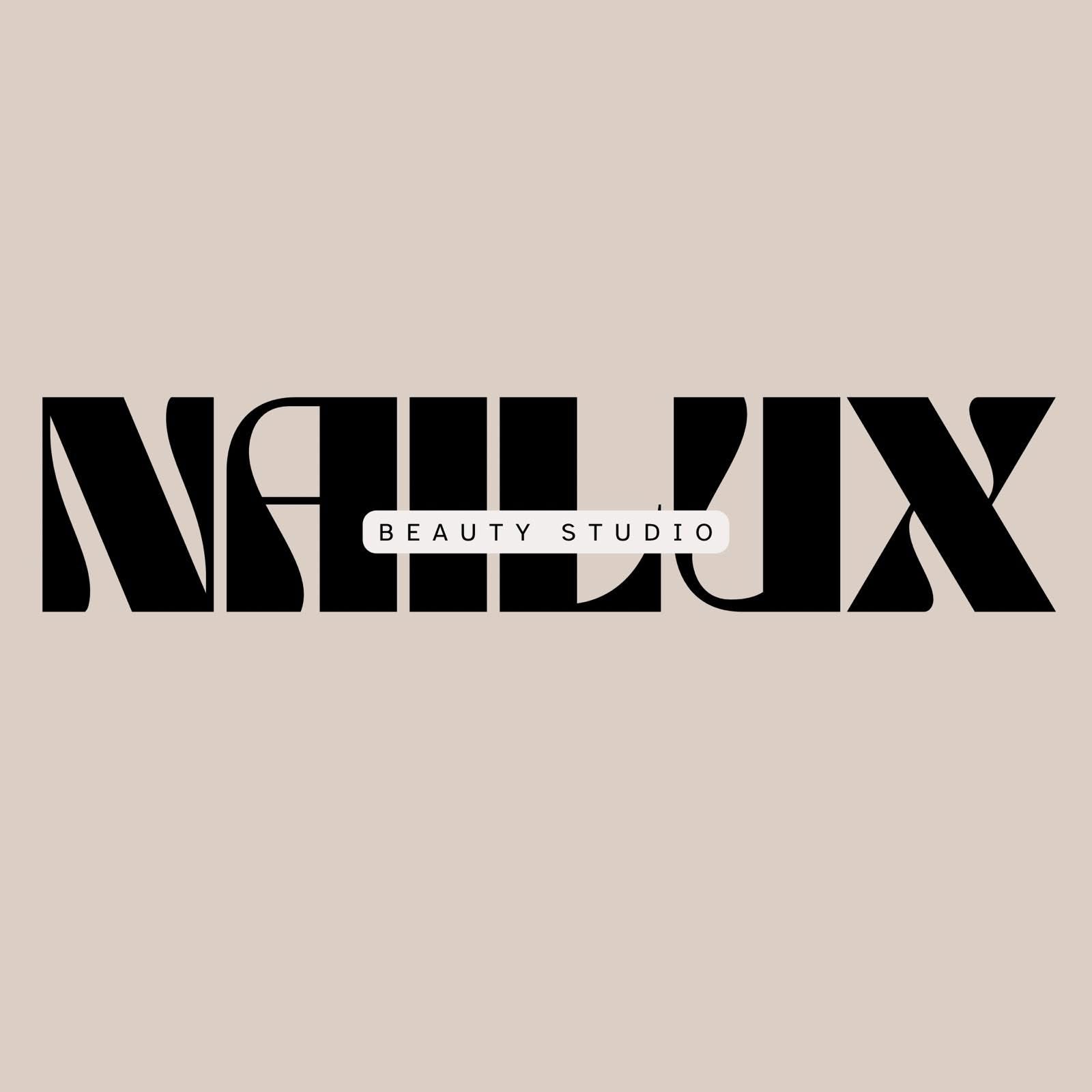 NAILUX Beauty Studio official logo, luxury nail salon in Żebbuġ Malta